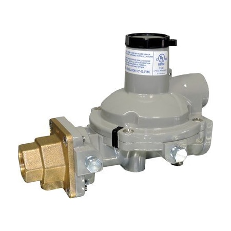 Cavagna Group Kosan FPOL x 1/2-in FPT Twin Stage 750K regulator, compact body 988TW-17